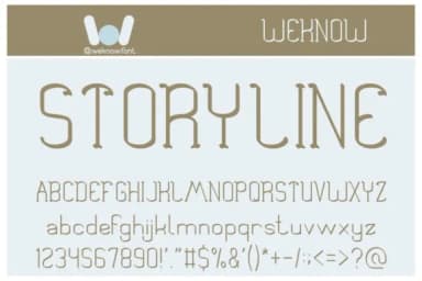 Book Shelves by weknow — Slab Serif Font — thumbnail 3