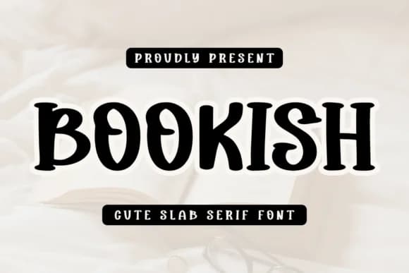 Bookish by CraftedType Studio — Slab Serif Font
