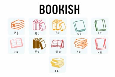 Bookish by Chada Art — Dingbats Font — thumbnail 3