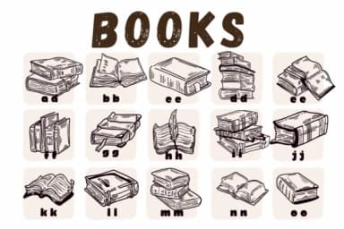 Books by Suphitchaya — Dingbats Font — thumbnail 2