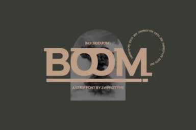 Boom by 3wprotype — Slab Serif Font — thumbnail 1