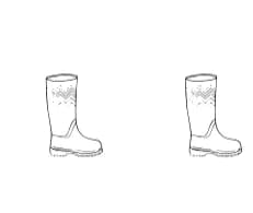 Boot Prints by Happy Bamboo — Dingbats Font — thumbnail 4