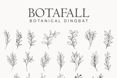 Botafall by Letterayu — Dingbats Font — thumbnail 1