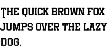 Bottom Length by Ade (7NTypes) — Slab Serif Font — thumbnail 7