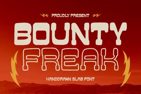 Bounty Freak by Perspectype — Slab Serif Font