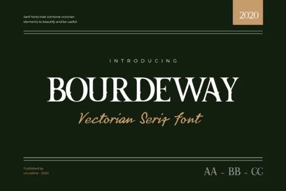 Bourdeway by uicreativenet — Slab Serif Font