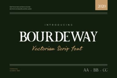 Bourdeway by uicreativenet — Slab Serif Font — thumbnail 1