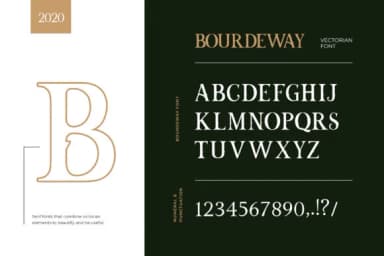 Bourdeway by uicreativenet — Slab Serif Font — thumbnail 3