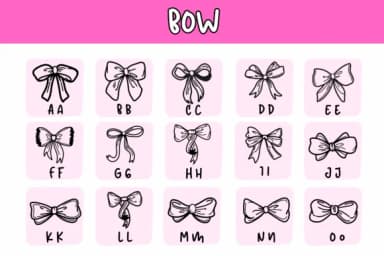Bow by Suphitchaya — Dingbats Font — thumbnail 2