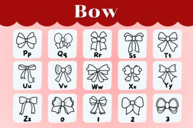 Bow by Natchuta — Dingbats Font — thumbnail 3