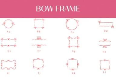 Bow Frame by Heartcraft Atelier — Dingbats Font — thumbnail 2