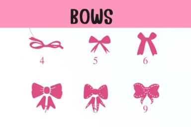 Bows by Nongyao — Dingbats Font — thumbnail 4