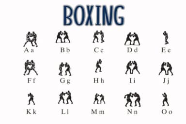 Boxing by Nongyao — Dingbats Font — thumbnail 2