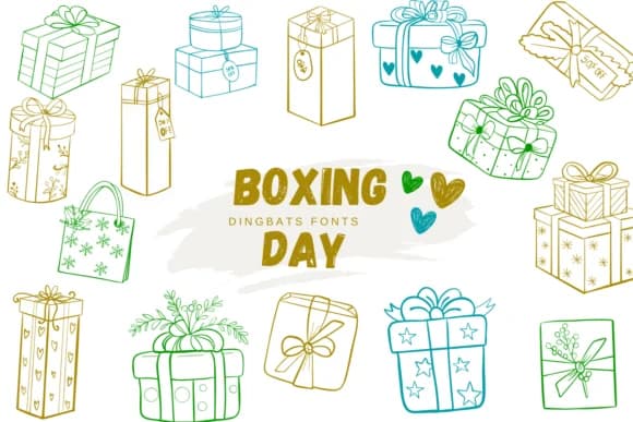 Boxing Day by Suphitchaya — Dingbats Font