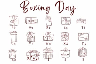 Boxing Day by Suphitchaya — Dingbats Font — thumbnail 3