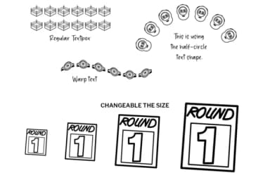 Boxing Doodle by digitalplannerland — Dingbats Font — thumbnail 4