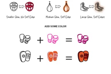 Boxing Doodle by digitalplannerland — Dingbats Font — thumbnail 5