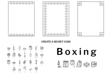 Boxing Doodle by digitalplannerland — Dingbats Font — thumbnail 6