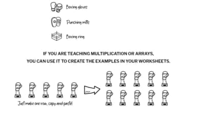 Boxing Doodle by digitalplannerland — Dingbats Font — thumbnail 7