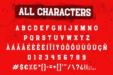 Boxing by Corgi Astronaut — Slab Serif Font — thumbnail 6