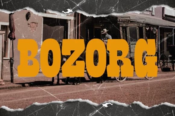 Bozorg by niankeun — Slab Serif Font