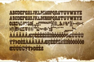 Bozorg by niankeun — Slab Serif Font — thumbnail 3