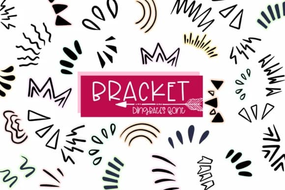 Bracket by Sirinart — Dingbats Font