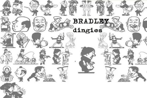 Bradley Dingies by Intellecta Design — Dingbats Font