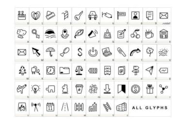 Brainy by YandiDesigns — Dingbats Font — thumbnail 2