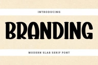 Branding by Minimalist Eyes — Slab Serif Font — thumbnail 1