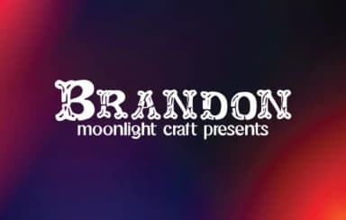 Brandon by moonlight craft — Slab Serif Font — thumbnail 1