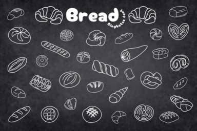 Bread by Chonada — Dingbats Font — thumbnail 1