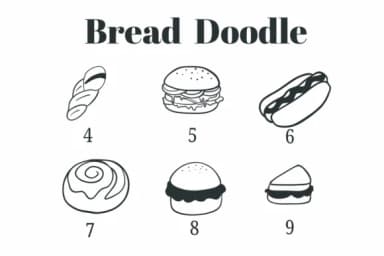 Bread Doodle by Suphitchaya — Dingbats Font — thumbnail 4
