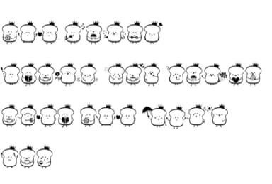 Bread Prince by Nun Sukhwan — Dingbats Font — thumbnail 8