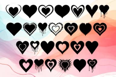 Breeze Heart by MOMAT THIRTYONE — Dingbats Font — thumbnail 2