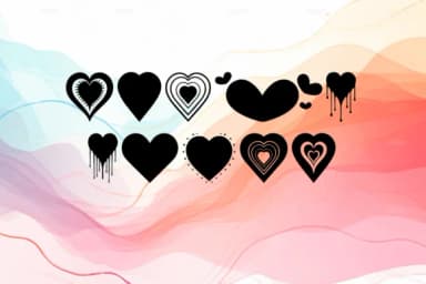 Breeze Heart by MOMAT THIRTYONE — Dingbats Font — thumbnail 3