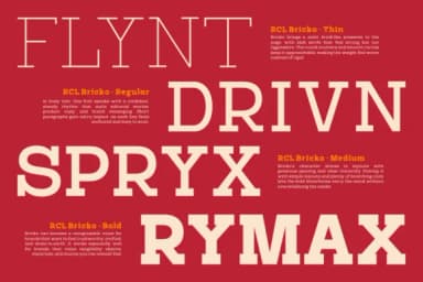 Bricko by roomspace — Slab Serif Font — thumbnail 7