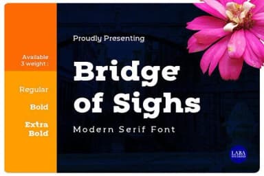 Bridge of Sighs by Labastudioid — Slab Serif Font — thumbnail 1