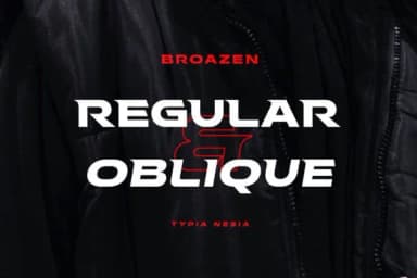 Broaven by Typia Nesia — Slab Serif Font — thumbnail 2