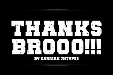 Broken Feeling by Darman (7NTypes) — Slab Serif Font — thumbnail 5