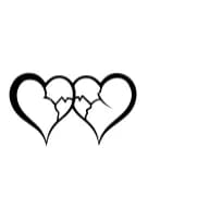 Broken Heart Heart by MOMAT THIRTYONE — Dingbats Font — thumbnail 3