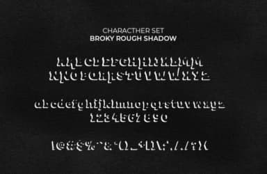 Broky Rough by Storic — Slab Serif Font — thumbnail 2