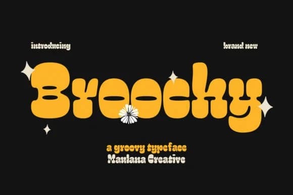 Broochy by Maulana Creative — Slab Serif Font