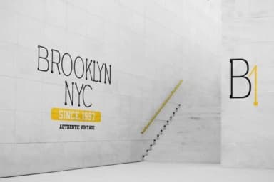 Brooklyn by Minimalistartstudio — Slab Serif Font — thumbnail 3