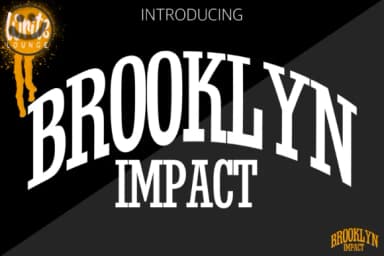 Brooklyn Impact by Writelounge — Slab Serif Font — thumbnail 1