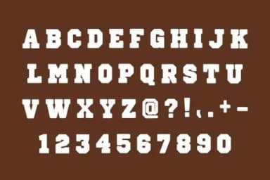 Brooklyn Sport by Infinity art Studio — Slab Serif Font — thumbnail 5