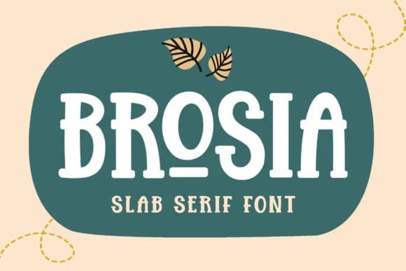 Brosia by Subectype — Slab Serif Font
