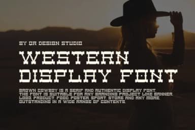 Brown Cowboy by qrdesignstd — Slab Serif Font — thumbnail 2