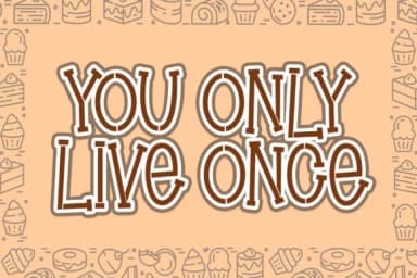 Brownie Stencil by dmletter31 — Slab Serif Font — thumbnail 4