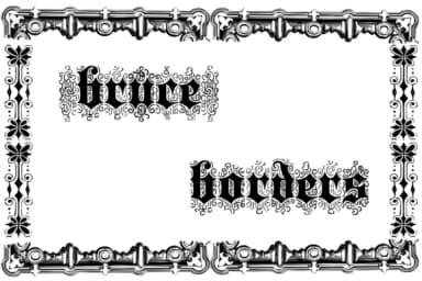 Bruce Borders by Intellecta Design — Dingbats Font — thumbnail 2